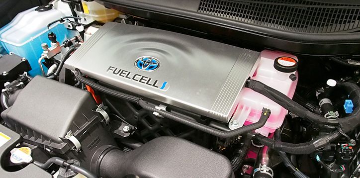 A hydrogen fuel cell
